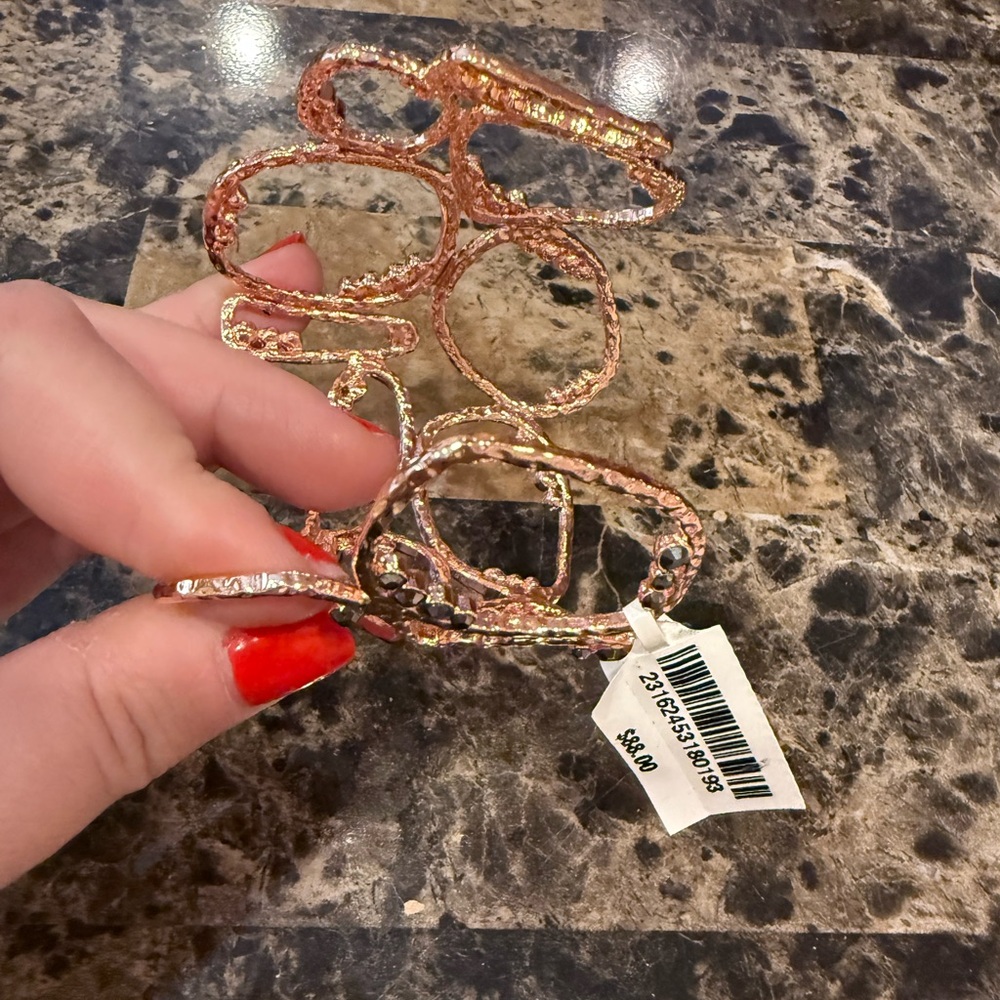 Henri Bendel Klee Metals Hoop Cuff - Picture 8 of 11